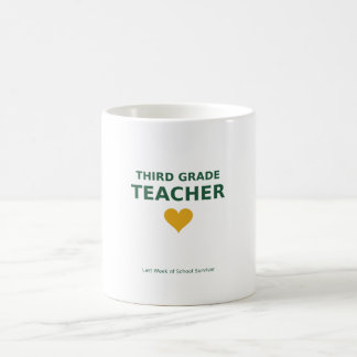 Mug Enseignant de Troisième Année — Survivant de la De