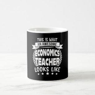Mug Enseignant en économie amusant
