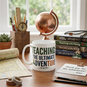 Mug Enseignant en plein air, aventure ultime