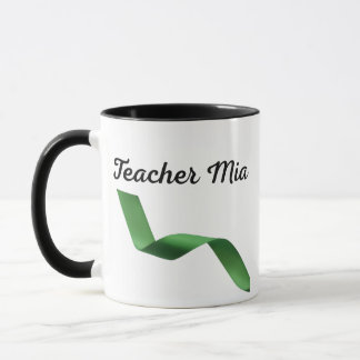 Mug enseignant personnalisé, nom d'enseignant pers