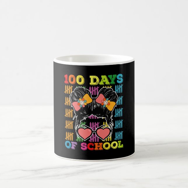 Mug Enseignante aux cheveux relevés en désordre pour l (Centre)
