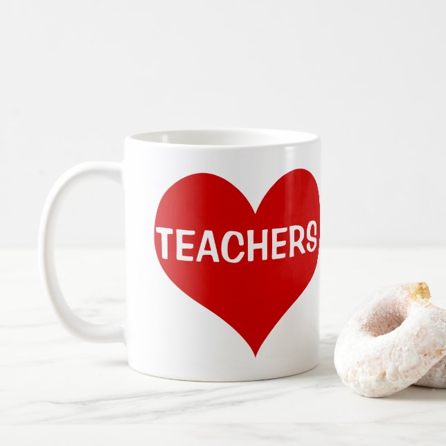 Mug Enseignants de l'amour (Avec donut)