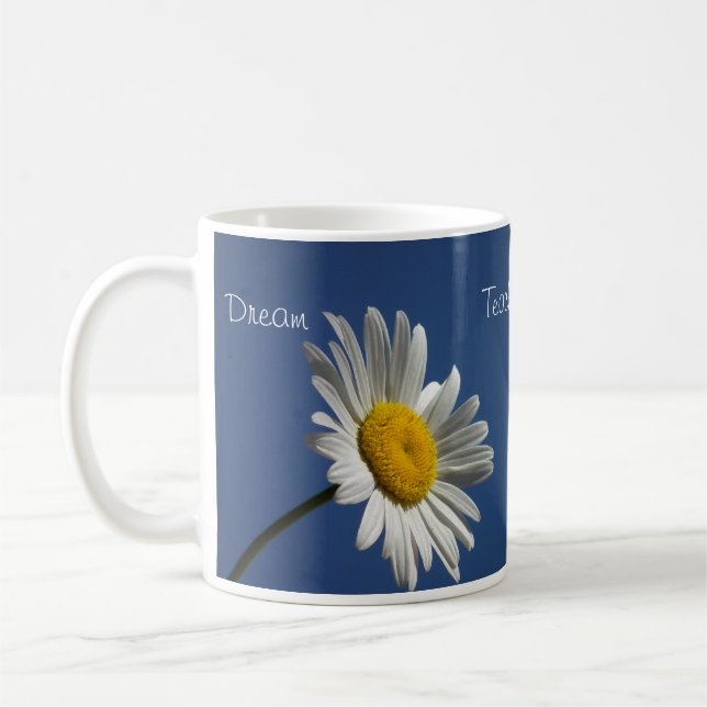 Mug Enseignants en marguerite, personnalisable (Gauche)