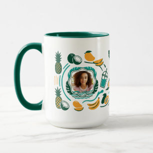 Mug Enseigne de magasin de smoothie tropical personnal