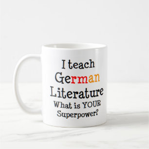 Mug enseignement de la littérature allemande