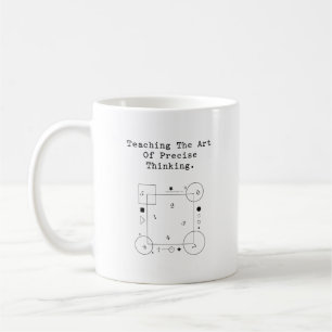 Mug Enseignement de l'art de la pensée précise Logiq