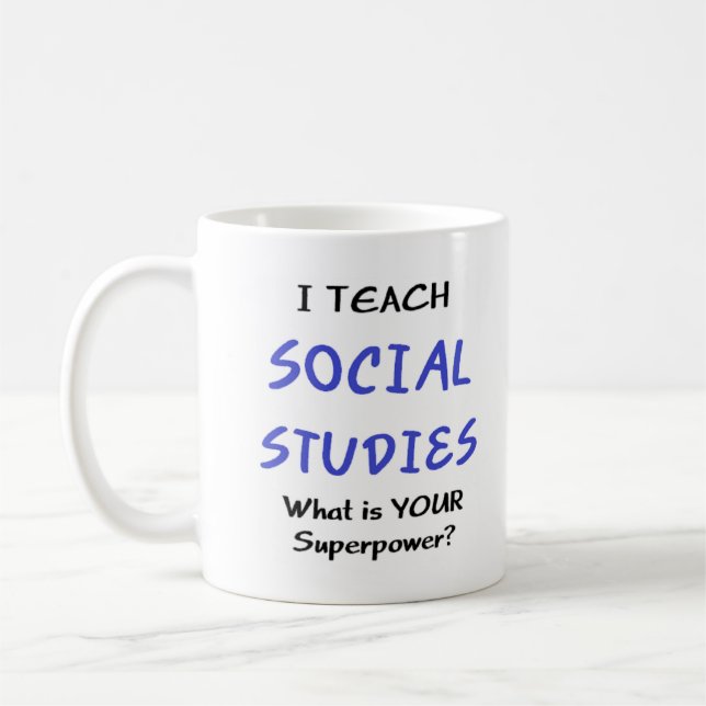 Mug enseignement en sciences sociales (Gauche)