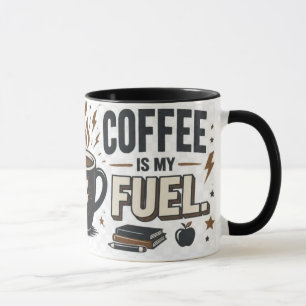 Mug Enseigner Est Mon Superpouvoir Le Café Est Mon Car