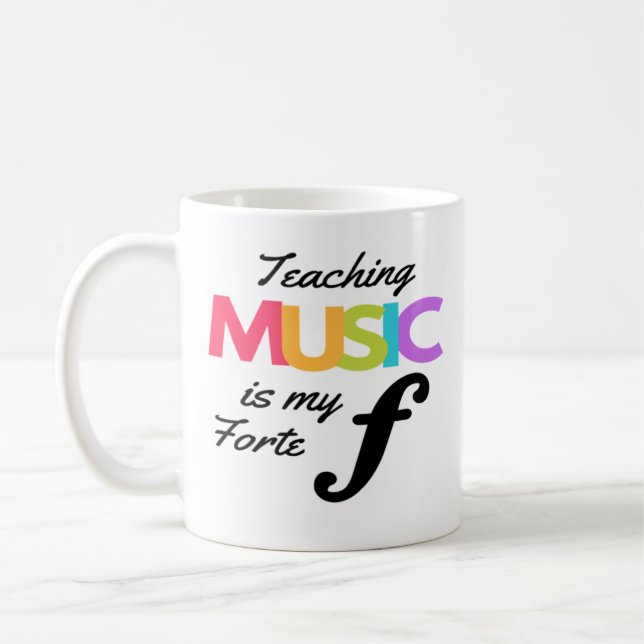 Mug Enseigner La Musique Est Mon Humour Enseignant La  (Gauche)