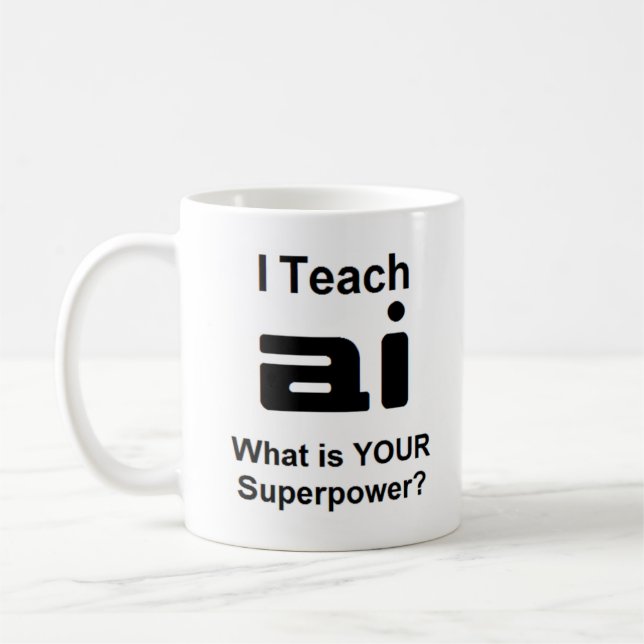 Mug enseigner l'ai (Gauche)