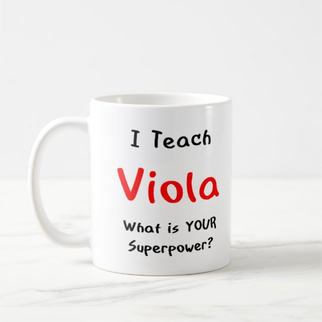 Mug enseigner l'alto (Gauche)