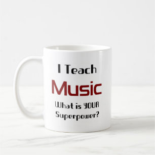 Mug Enseignez la musique