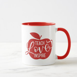 Mug Enseignez l'amour inspirent