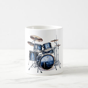 Mug Ensemble à tambour bleu