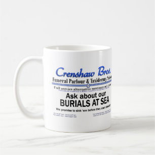 Mug Enterrement En Mer