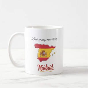 Mug Enterrez mon cœur à Madrid