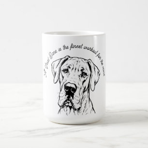 Mug Entraînement cérébral pour Grand Danois
