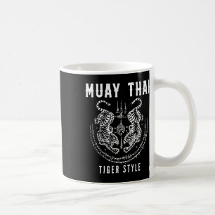 Mug Entraînement de kickboxing vintage Muay Thai Tigar