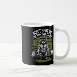 Mug Entraînement de musculation Ne me repérez pas, j'e