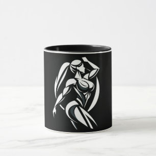 Mug Entraînement Personnel de Fitness pour Femme Forte
