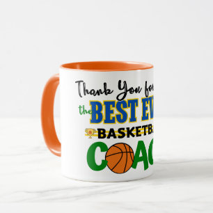 Mug Entraîneur de basket-ball Merci