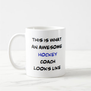Mug entraîneur de hockey, génial