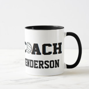Mug Entraîneur de volley-ball - Personnalisable 2