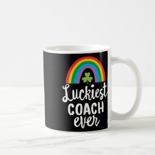 Mug Entraîneur le plus chanceux jamais St Patrick Day