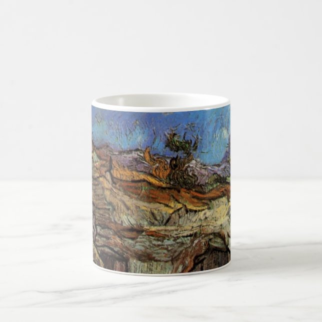 Mug Entrée de Carrière, Saint-Remy par Vincent van Gog (Centre)