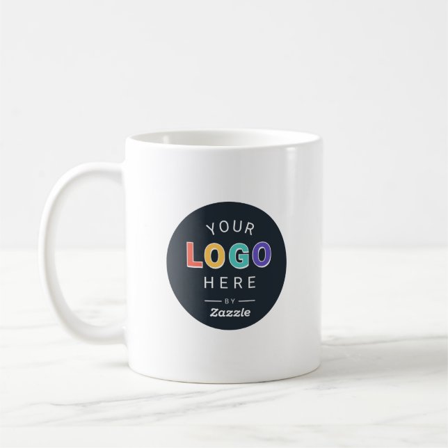Mug Entreprise de logo personnalisé (Gauche)