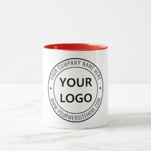 Mug Entreprise de tampon personnalisé avec logo d'entr