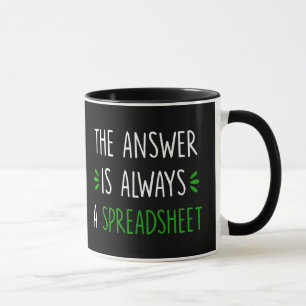Mug Entreprises - La Réponse Est Toujours Un Tableur