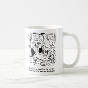 Mug Entretien de l'autoroute - Vie dans la voie rapide