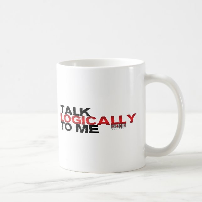 Mug Entretien logiquement à moi (Droite)
