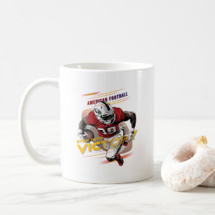 Mug Entrez dans la victoire Football Américain #11 C