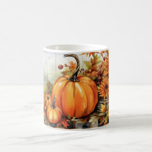 Mug Enveloppe citrouille/Automne (Centre)