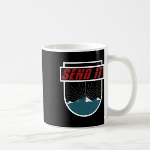 Mug Envoyer À Chemise Hommes Femmes Enfants Ski Snowbo