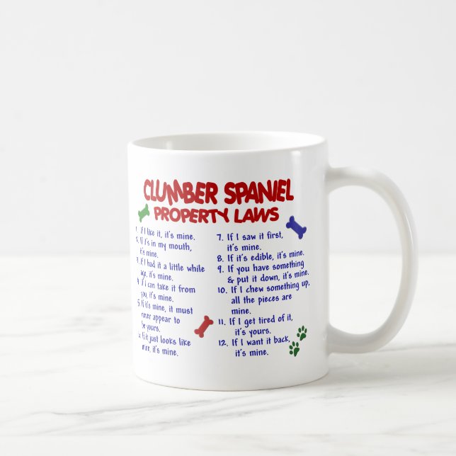 MUG ÉPAGNEUL DE CLUMBER PL2 (Droite)