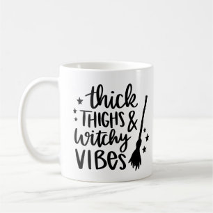 Mug Épais cuisses et sorcières Vibes Halloween