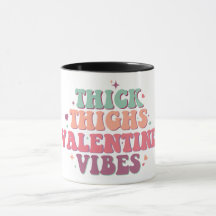 Épais cuisses Valentine Vibes Retro Police Funny