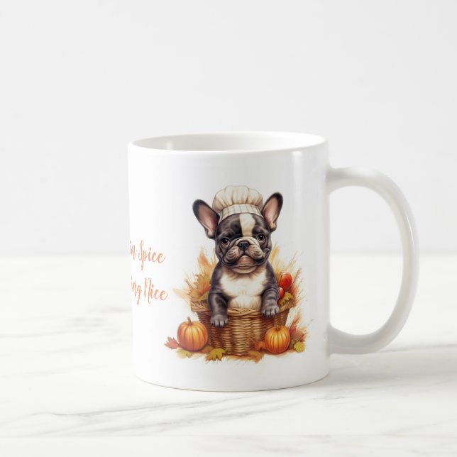 Mug Épice Citrouille de la pâte à café (Droite)