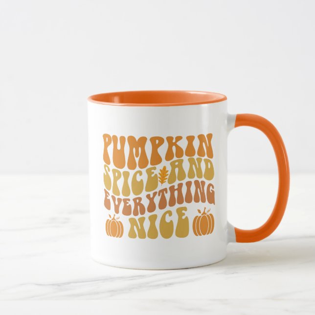 Mug Épices citrouilles Et Tout Bien (Droite)