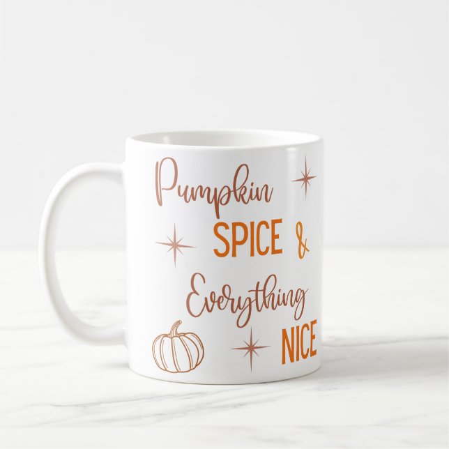 Mug Épices Citrouilles et tout ce qui est agréable (Gauche)