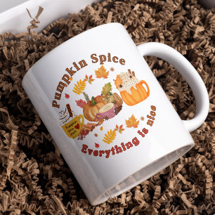 Mug Épices citrouilles et tout est agréable