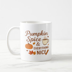 Mug Épices citrouilles Et Tout Joli Design Automne