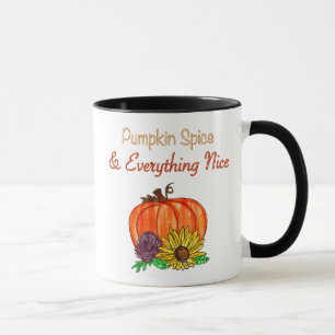 Mug Épices citrouilles & Tout Nice Automne