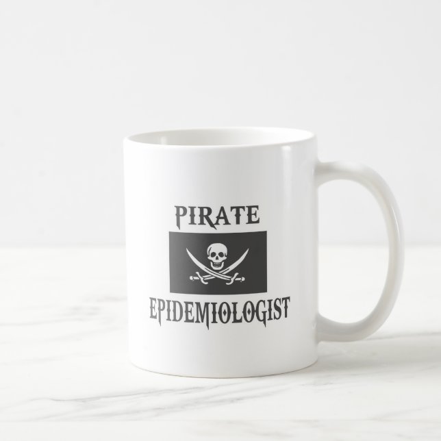 Mug Épidémiologiste du pirate (Droite)