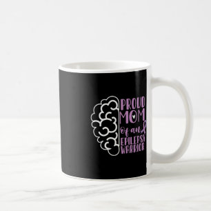Mug Epilepsie Sensibilisation Ruban Fière Maman D'Une