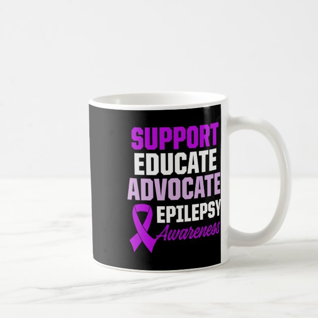 Mug Epilepsy Awareness Epileptic Warrior Survivor 1  (Droite)