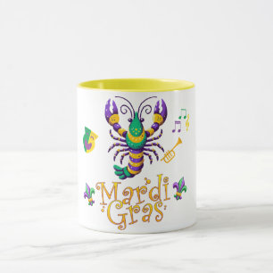 Mug Épis Fleur de lis Mardi Gras